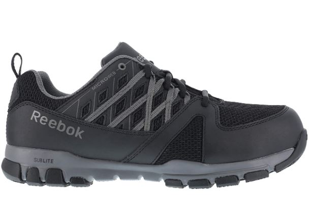 7 Reebok RB4016 Reebok Mens Sublite Safety Pair of shoes - Black – 4.5 – M