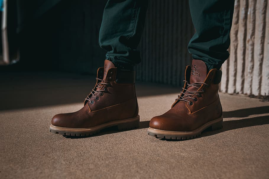 a-pair-of-brown-timberland-boots