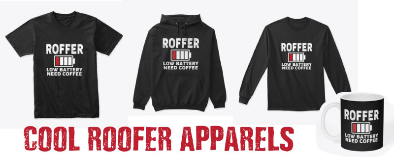 funny roofer tshirts