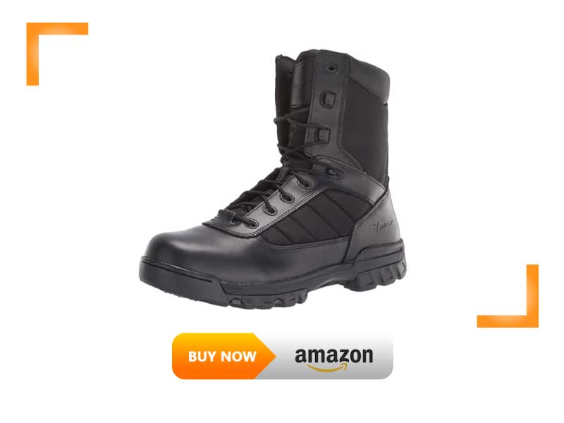 Best zippered tactical boots for flat feet