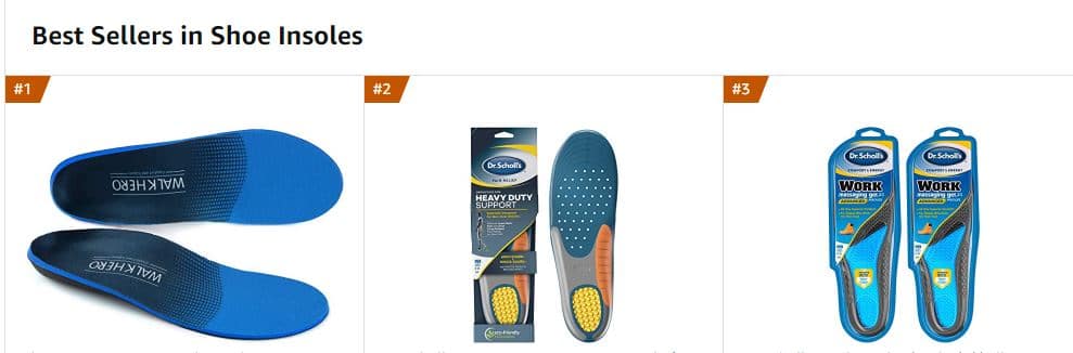 Best Shoe Insoles for keeping feet dry
